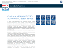 Tablet Screenshot of mennocentroautomotivo.com.br